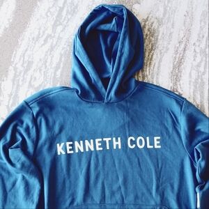 Kennen Cole Men's "The Mobility Fleece Hoodie" New Size Large